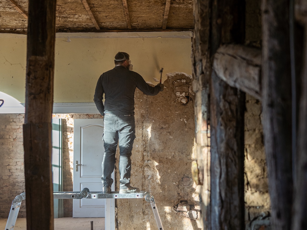 Staubige sonnige Tage